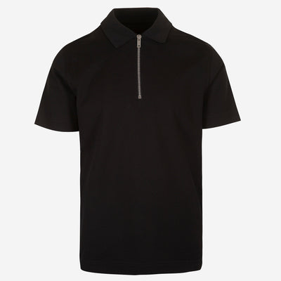 Givenchy Zipped Cotton Polo Shirt