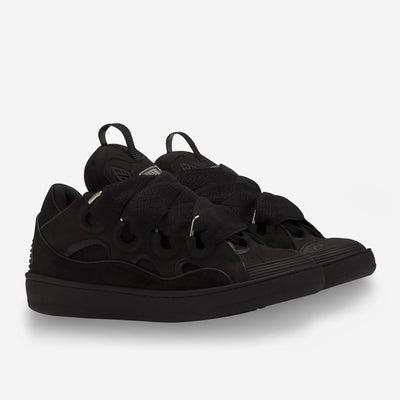 Lanvin Leather Curb Sneakers