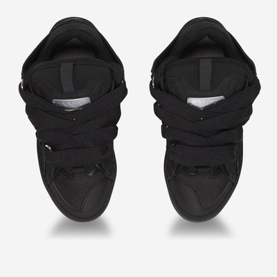 Lanvin Leather Curb Sneakers
