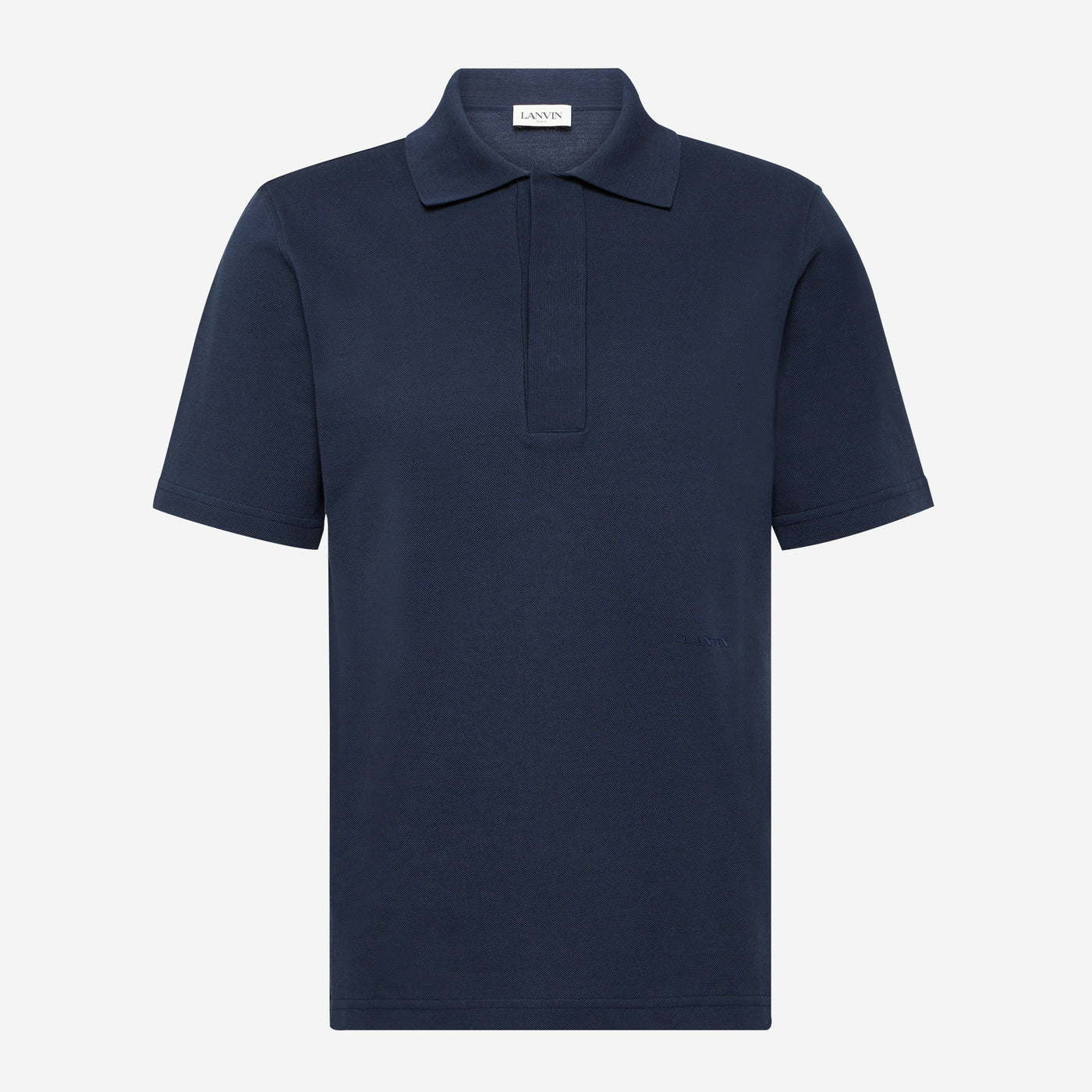 Lanvin Embroidered Logo Polo