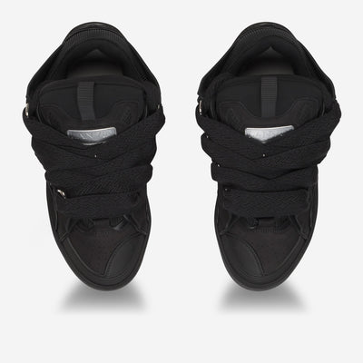 Lanvin Leather Curb Sneakers