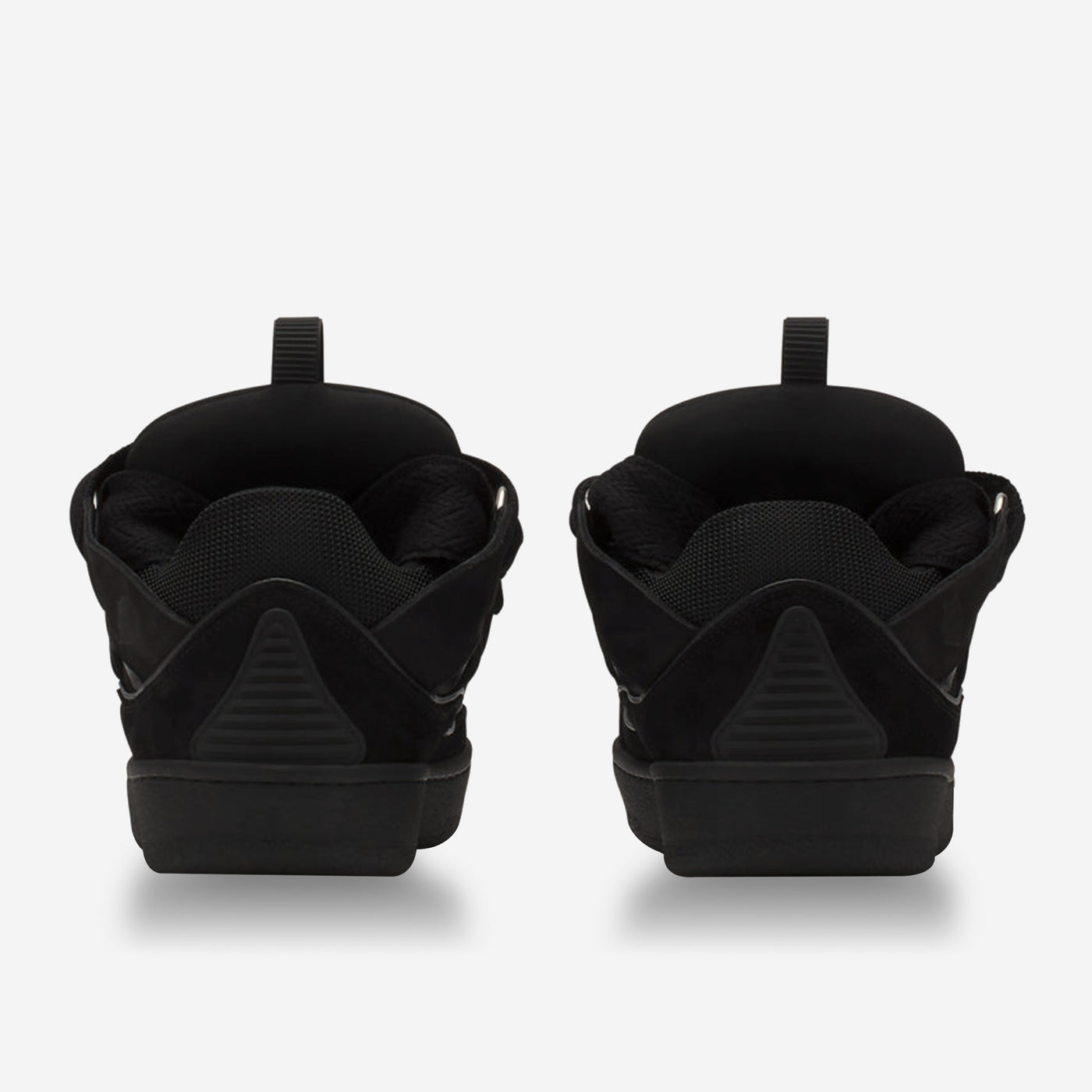 Lanvin Leather Curb Sneakers