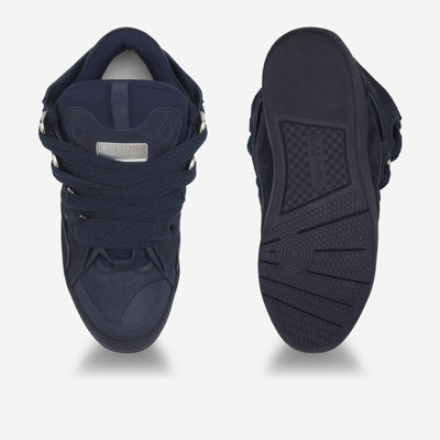 Lanvin Leather Curb Sneakers