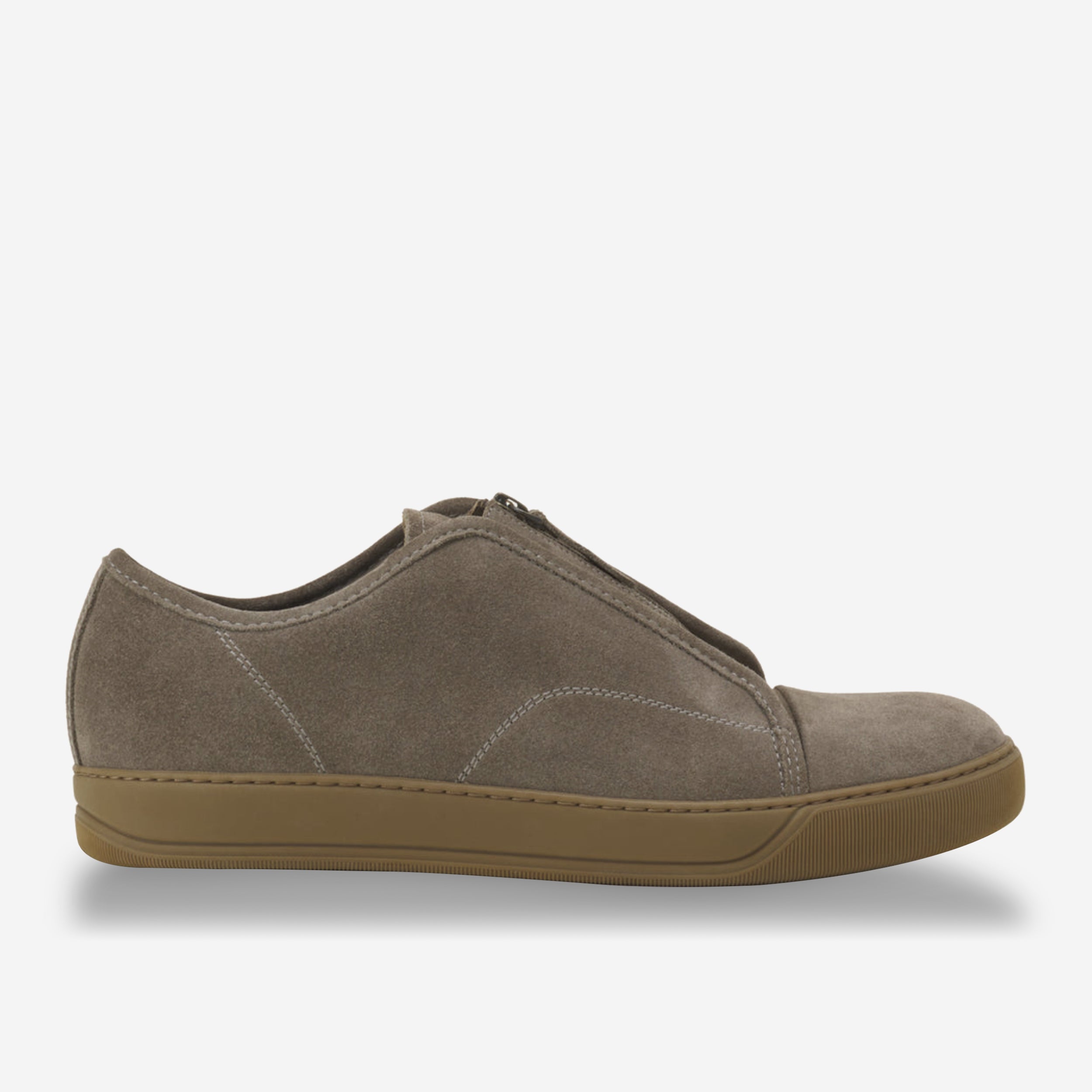 Lanvin DBB1 Suede Zip Sneakers
