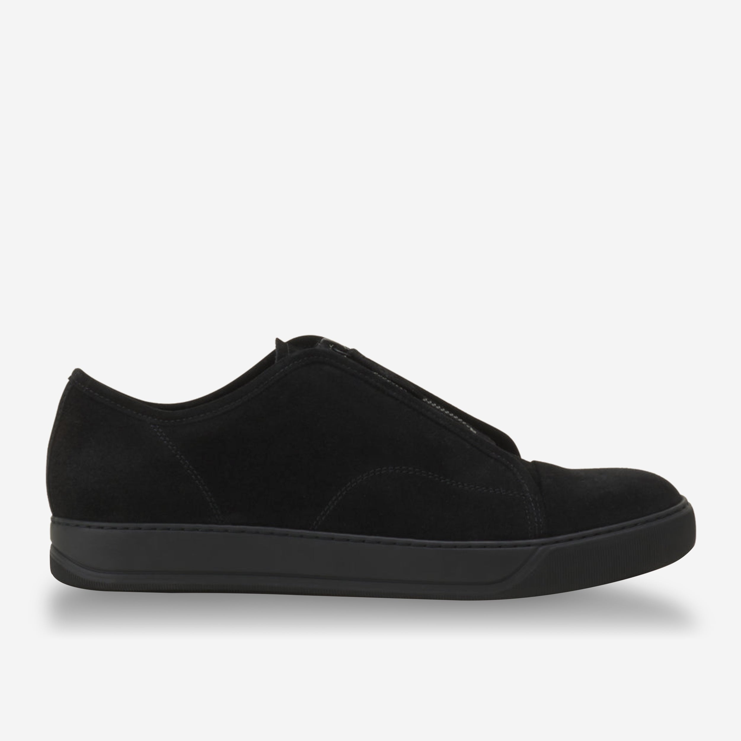 Lanvin DBB1 Suede Zip Sneakers