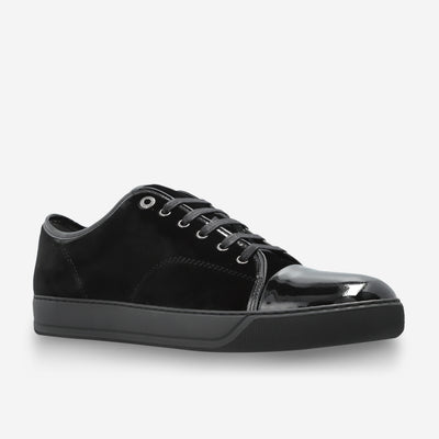 Lanvin DBB1 Leather And Suede Sneakers