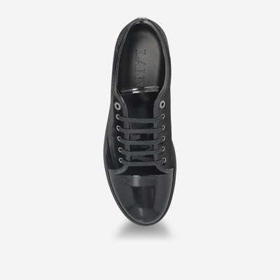 Lanvin DBB1 Leather And Suede Sneakers