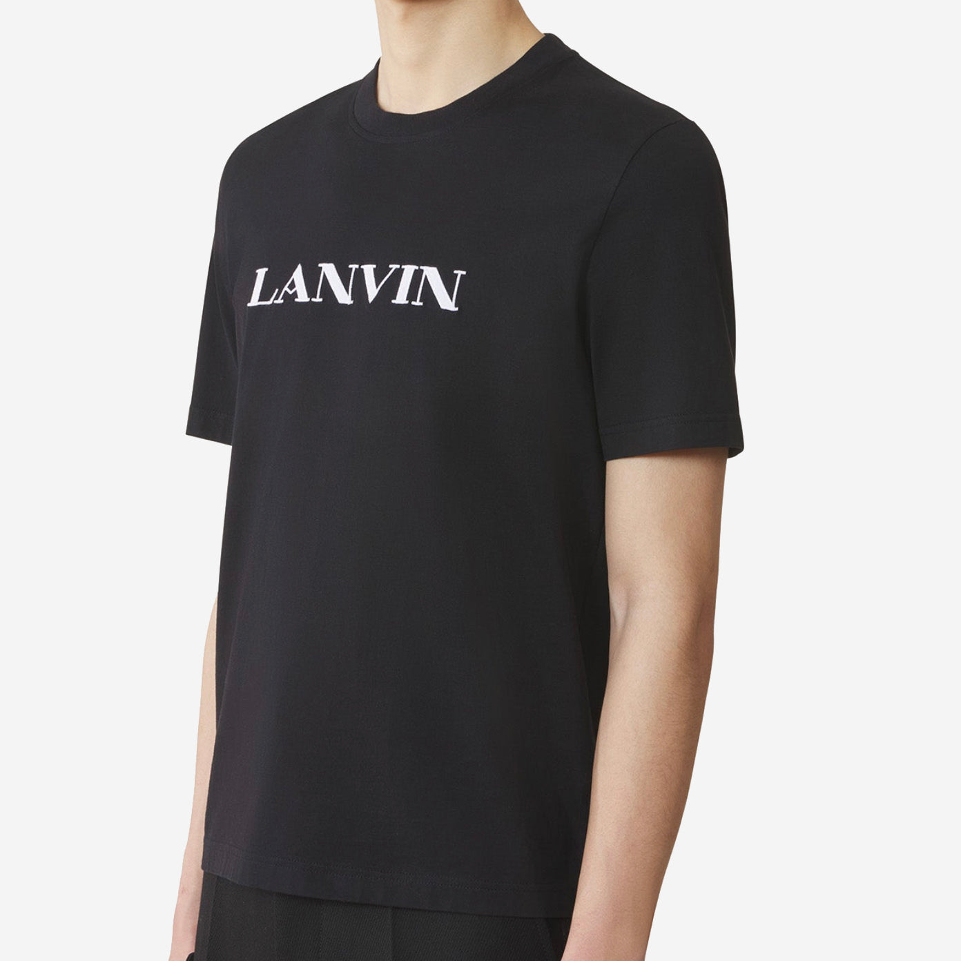 Lanvin Embroidered Logo T-Shirt