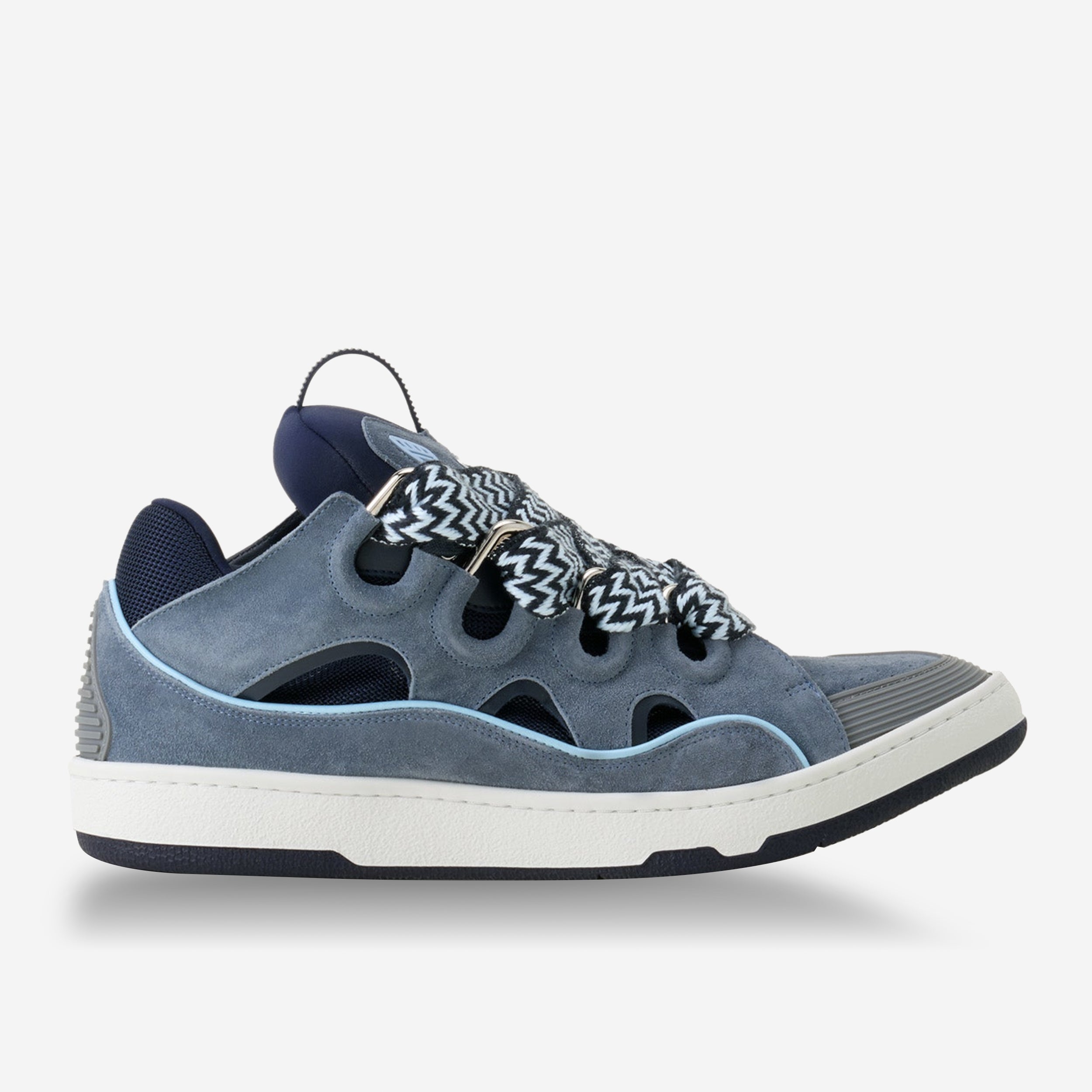 Lanvin Curb Leather Sneakers