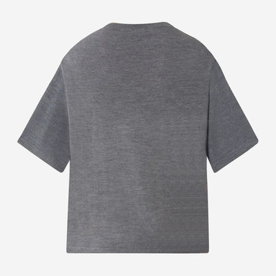 Lanvin Bi Colour Wool Knit T-Shirt