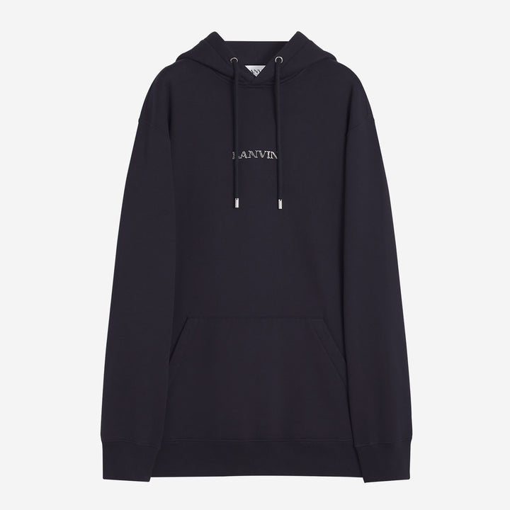 パーカー・フーディ LANVIN SS24 SWEATSHIRT WITH LOGO (RU-HO0009_J110-P2401) Oversized Hoodie Lanvin Curblace | Lanvin