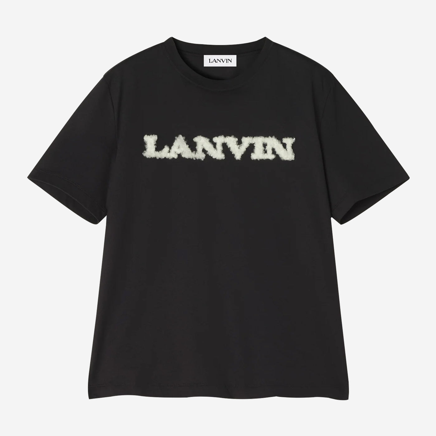 Lanvin Shearling Detail T-Shirt