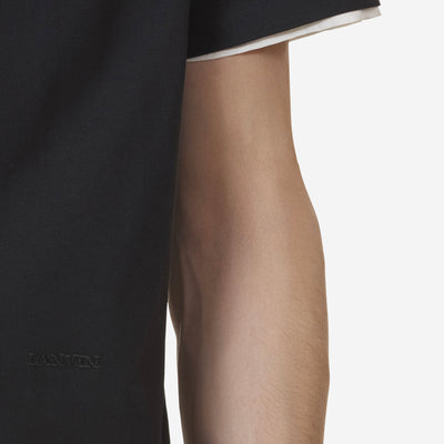 Lanvin Silk Detail T-Shirt