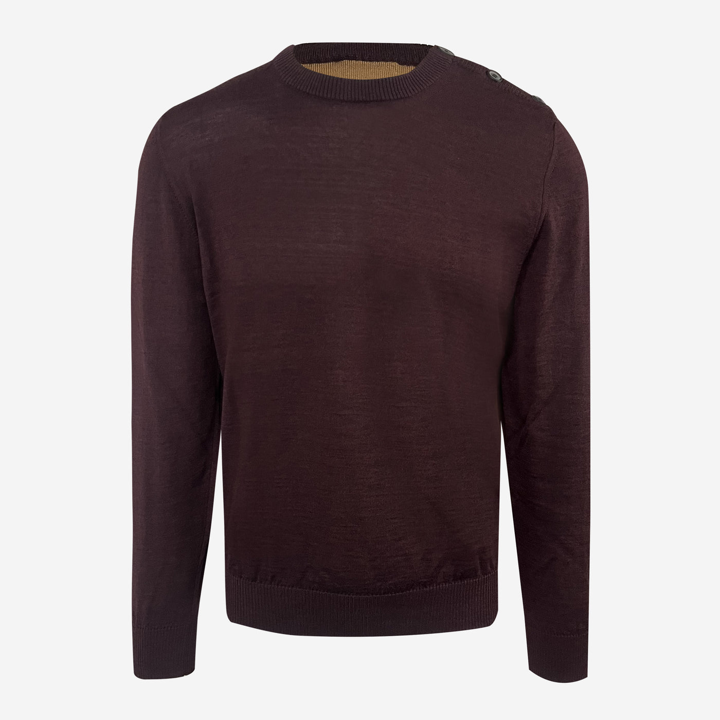 Lanvin Buttoned Shoulder Wool Knitwear