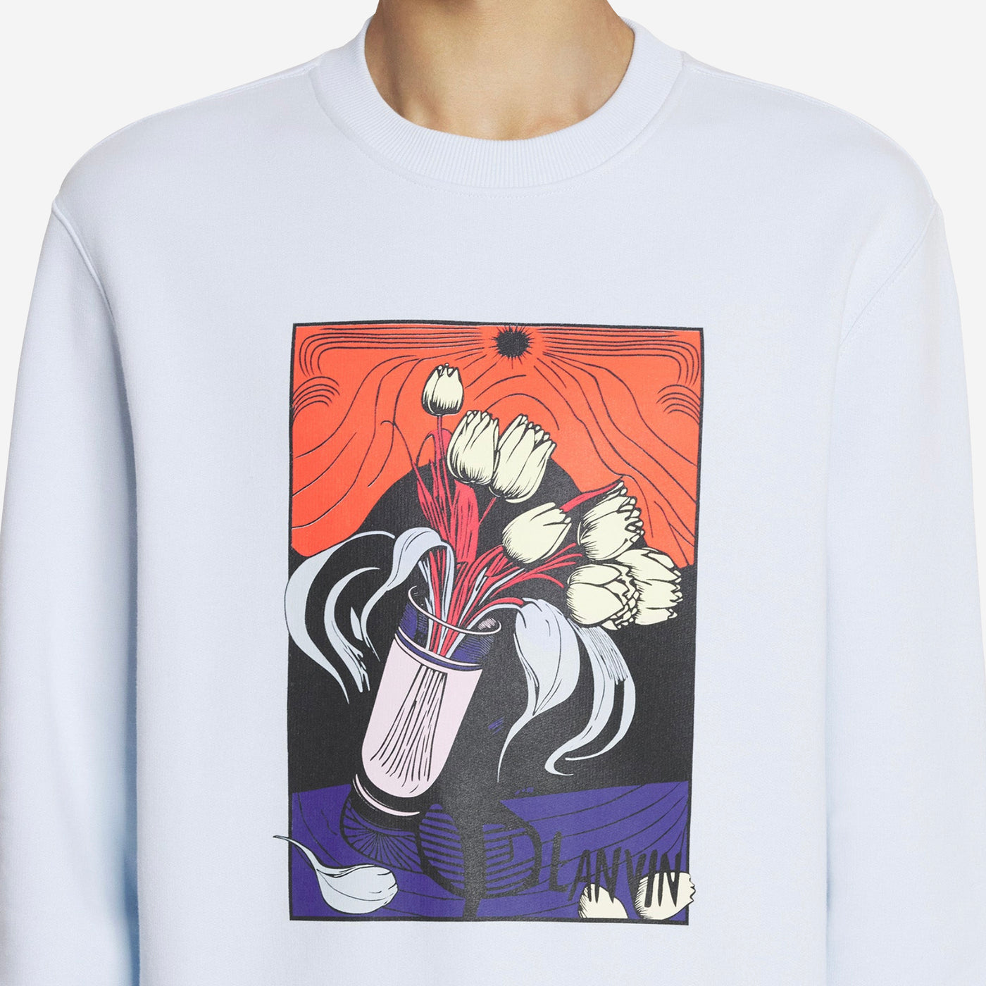 Lanvin Vase Print Sweatshirt