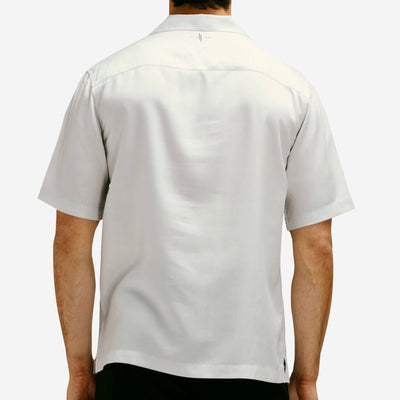 Lewis James Iris Floral Printed Tencel Shirt