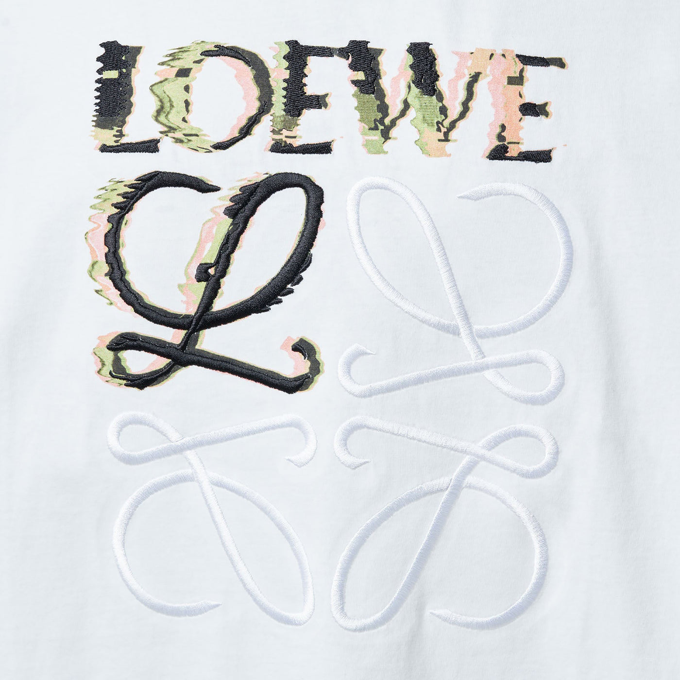 Loewe Glitch Anagram T-Shirt