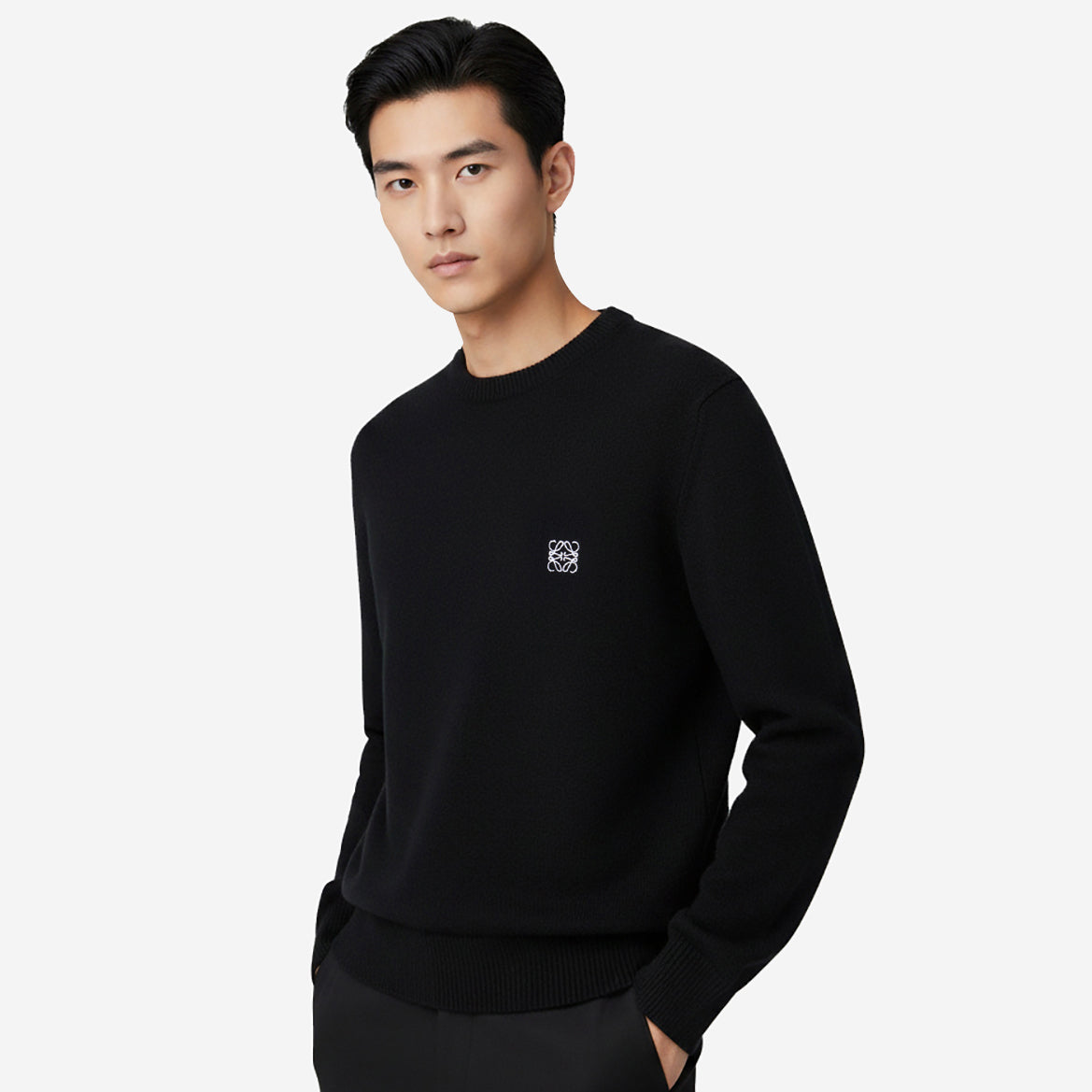 Loewe Logo Wool Anagram Knitwear