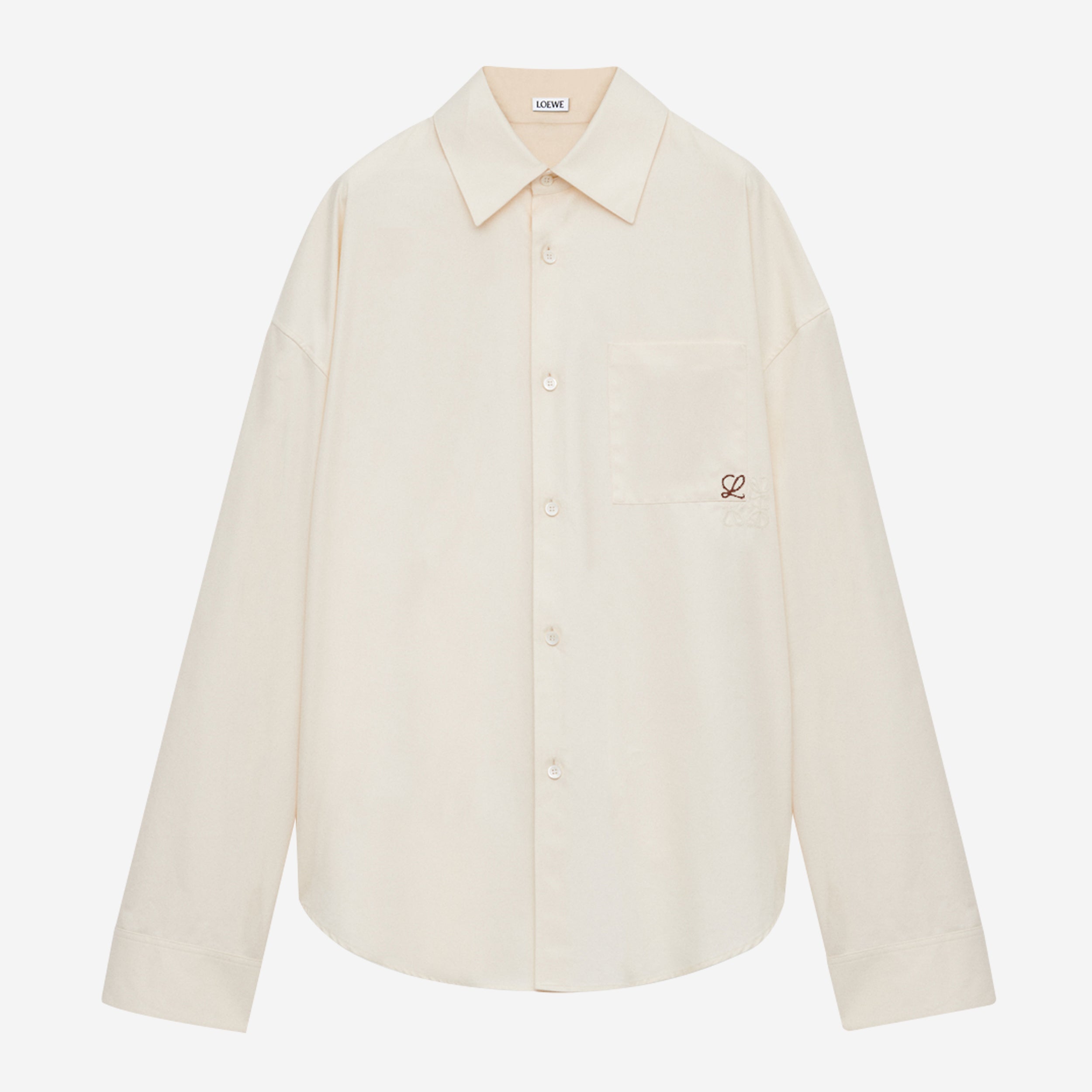 Loewe Embroidered Anagram Pocket Shirt