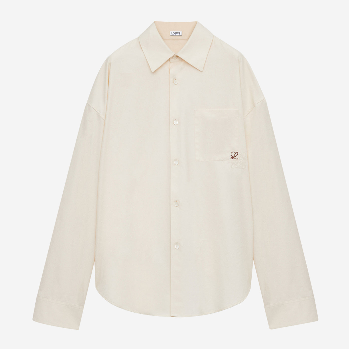 Loewe Embroidered Anagram Pocket Shirt