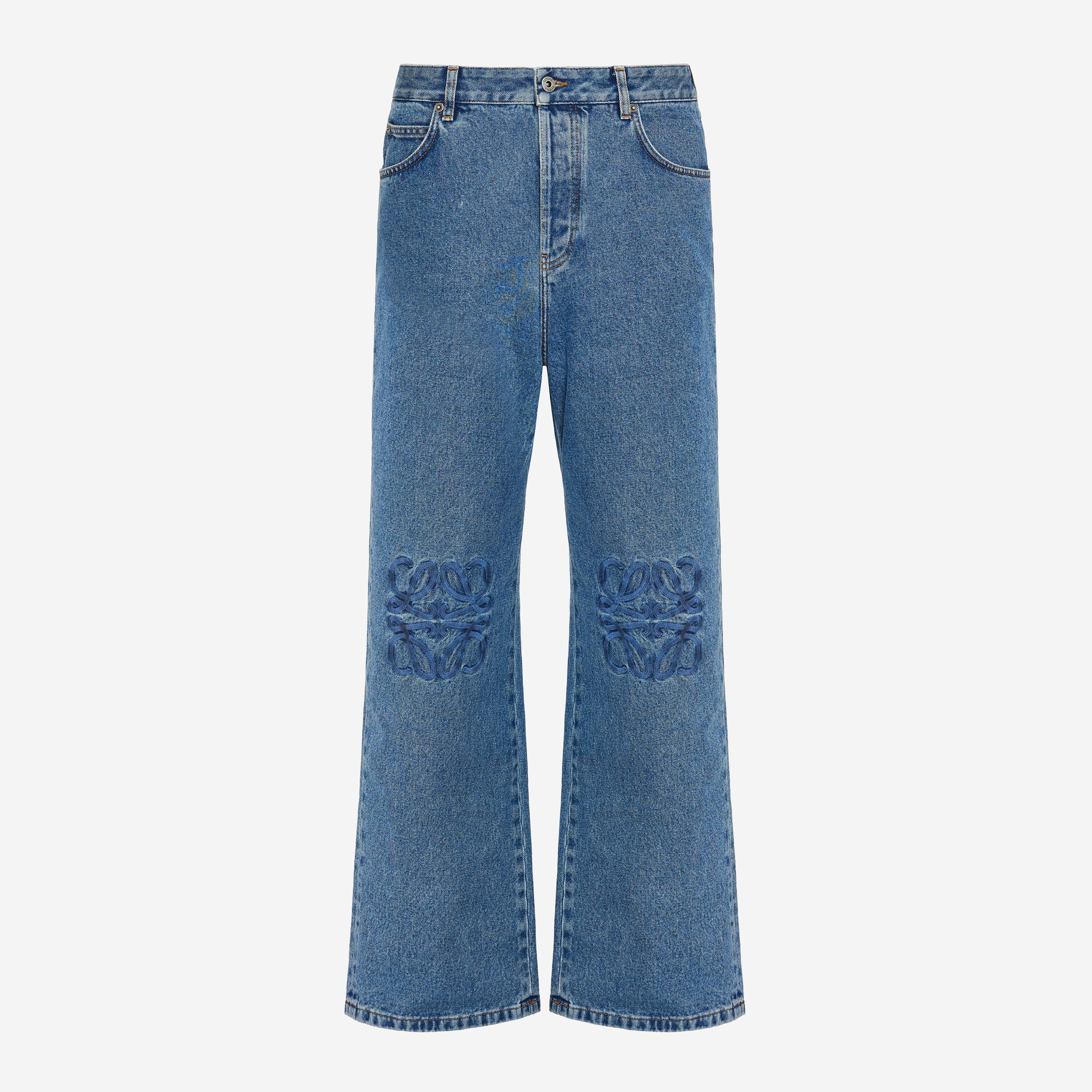 Loewe Anagram Baggy Denim Jeans
