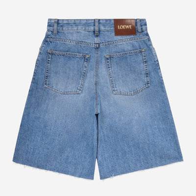 Loewe Anagram Denim Shorts