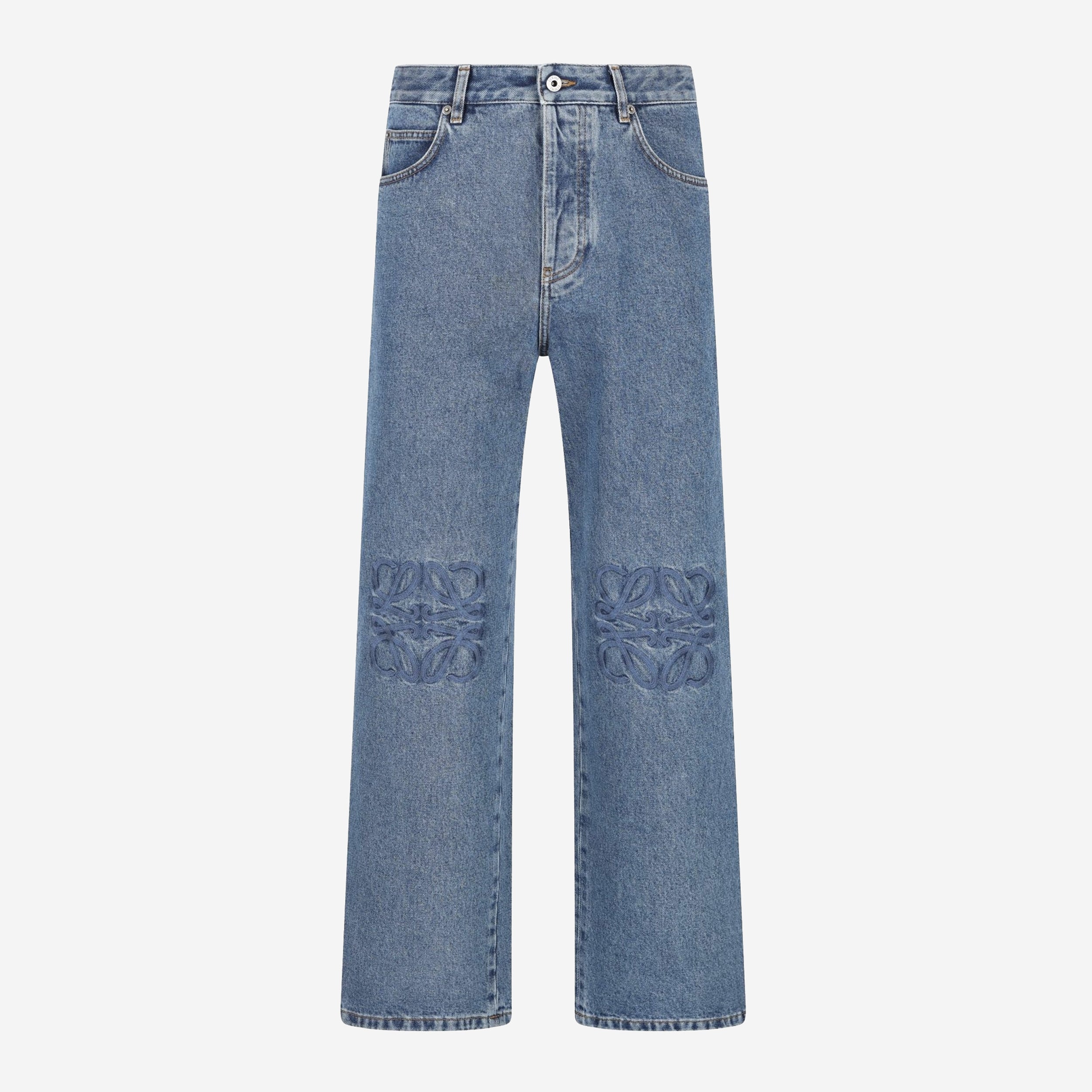 Loewe Anagram Baggy Denim Jeans