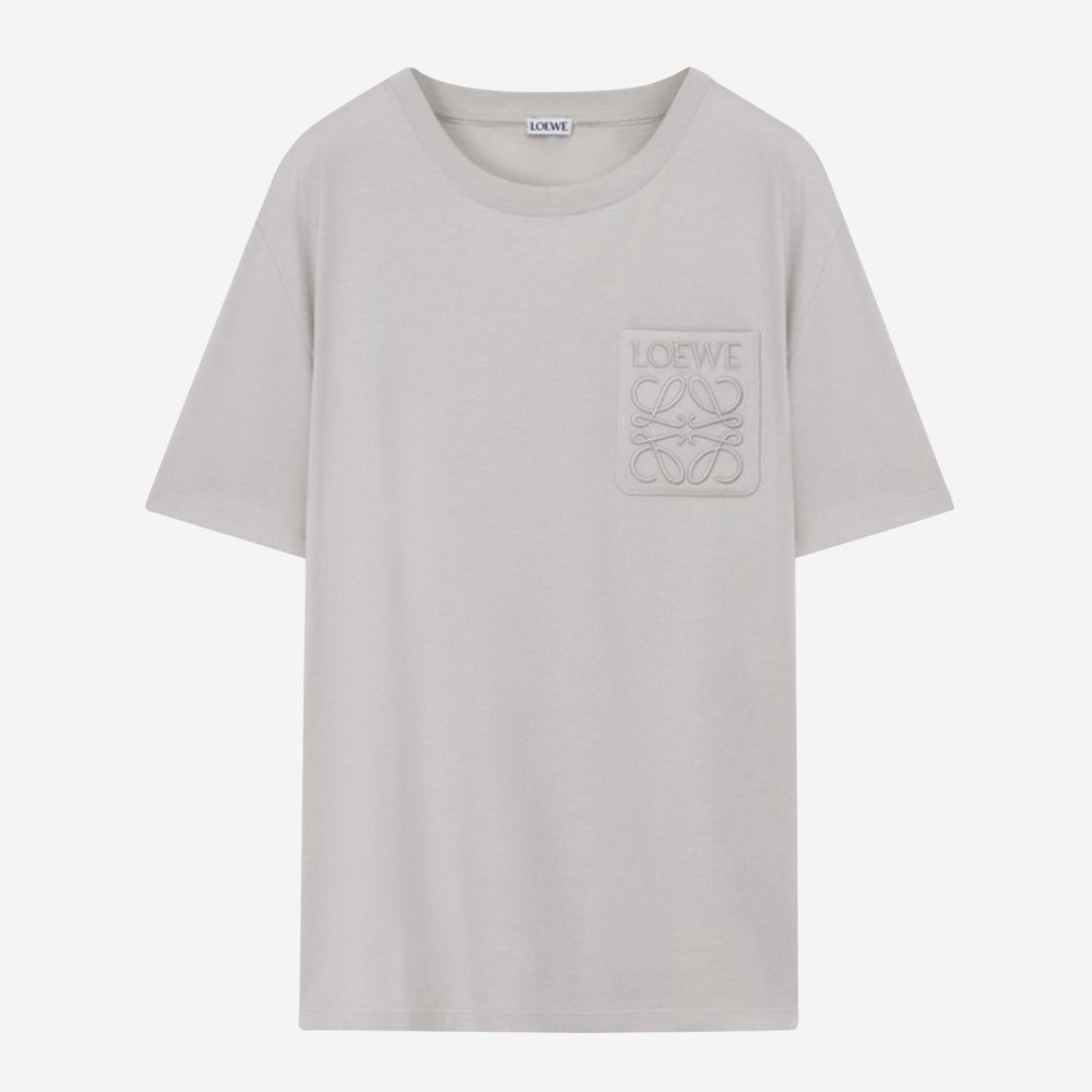 Loewe Relaxed Fit Anagram Embroidery Pocket T-Shirt – ZAP