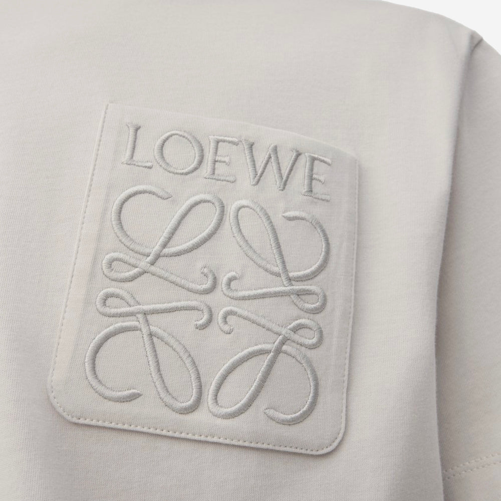 Loewe Relaxed Fit Anagram Embroidery Pocket T-Shirt – ZAP
