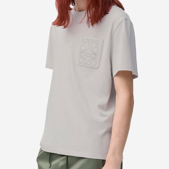 Loewe Relaxed Fit Anagram Embroidery Pocket T-Shirt – ZAP