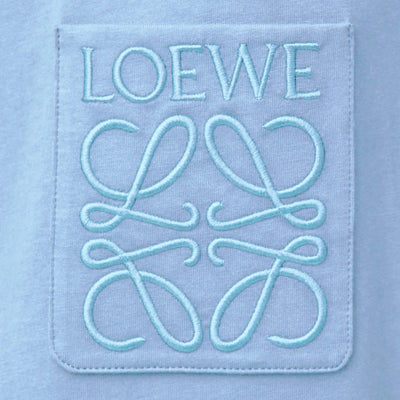 Loewe Anagram Embroidery Pocket T-Shirt