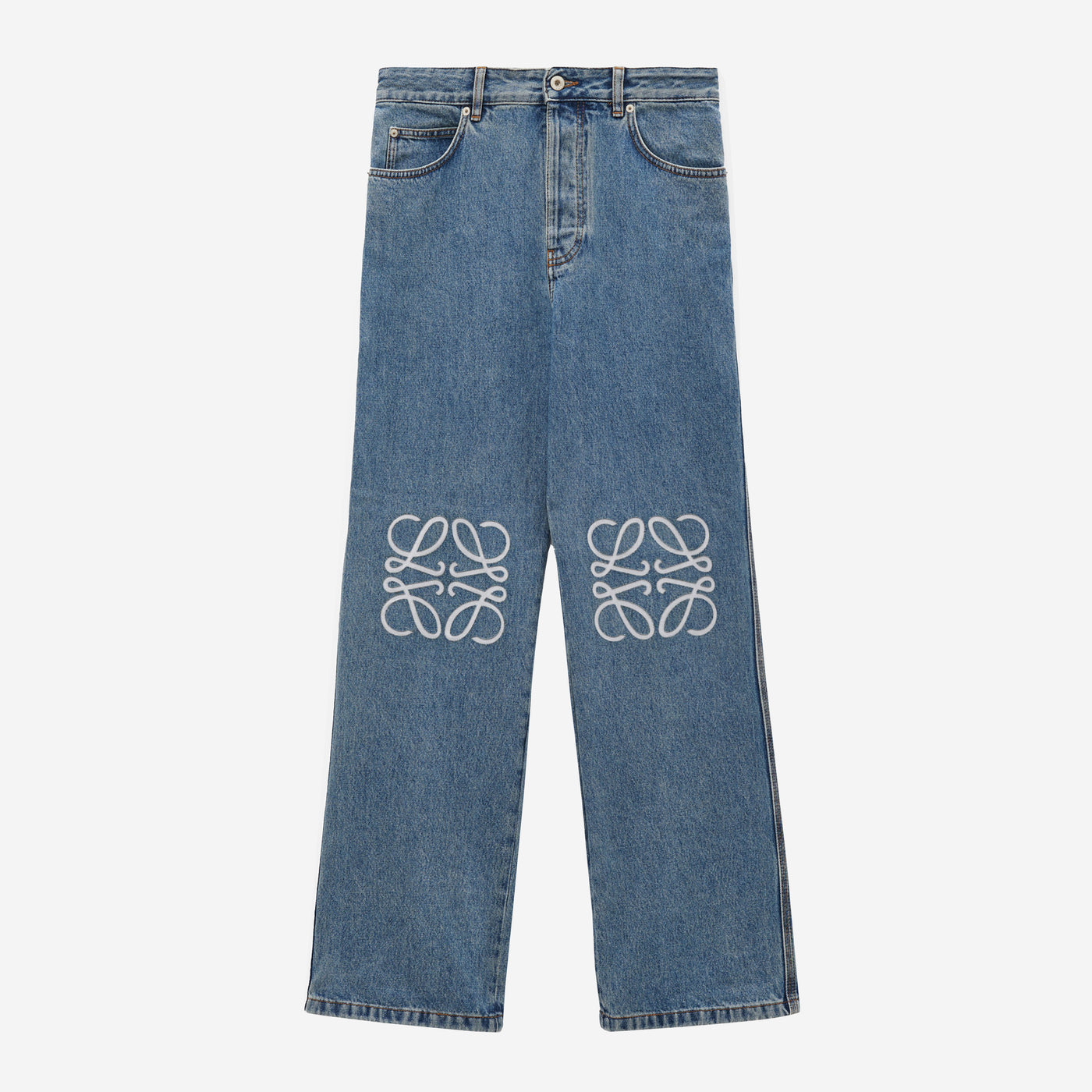 Loewe  Anagram Baggy Denim Jeans