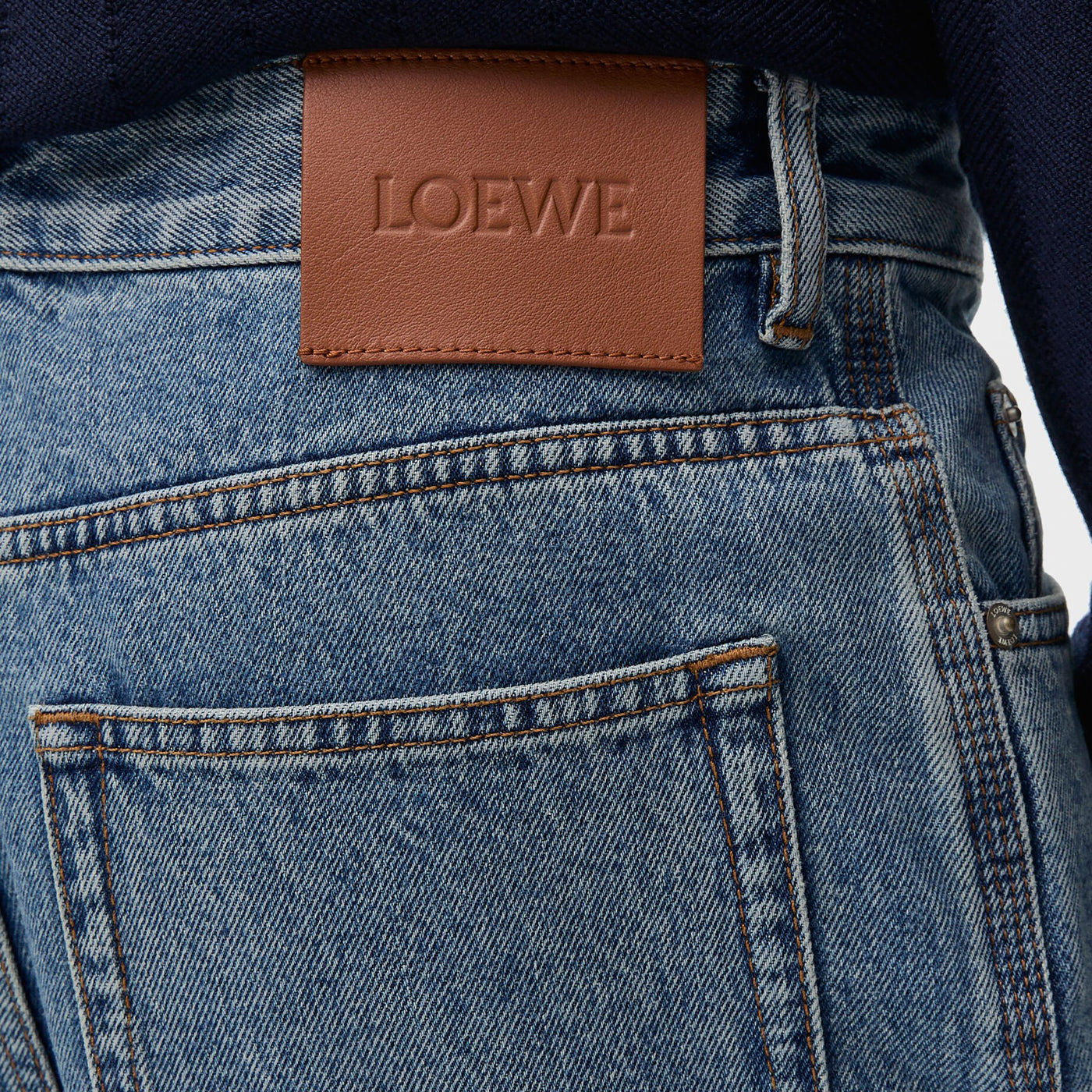 Loewe  Anagram Baggy Denim Jeans