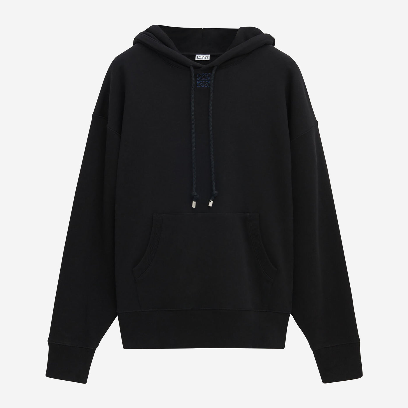 Loewe Anagram Embroidery Cotton Hoodie