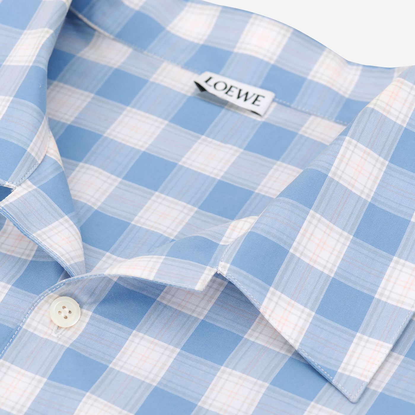 Loewe Check Pattern Shirt