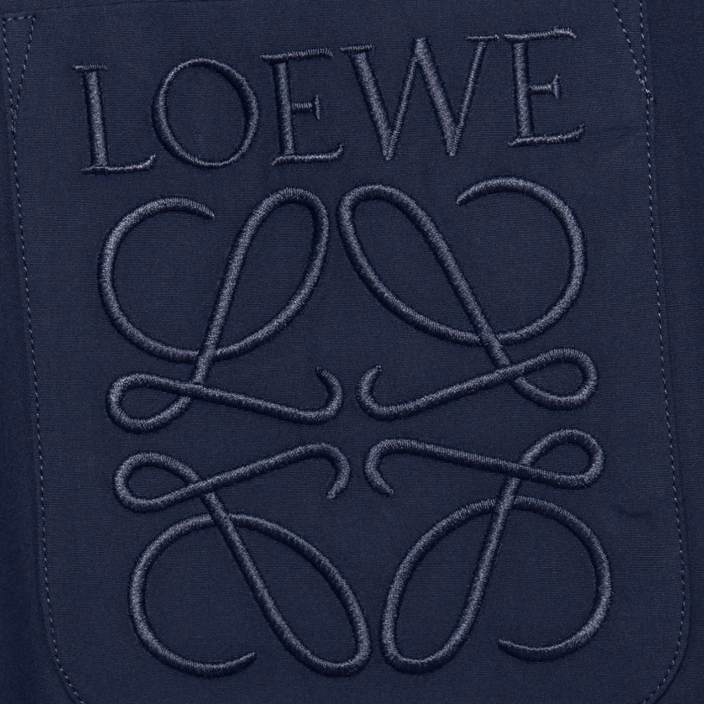 Loewe Anagram Pocket Lightweight Cotton Shirt