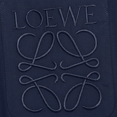 Loewe Anagram Pocket Lightweight Cotton Shirt