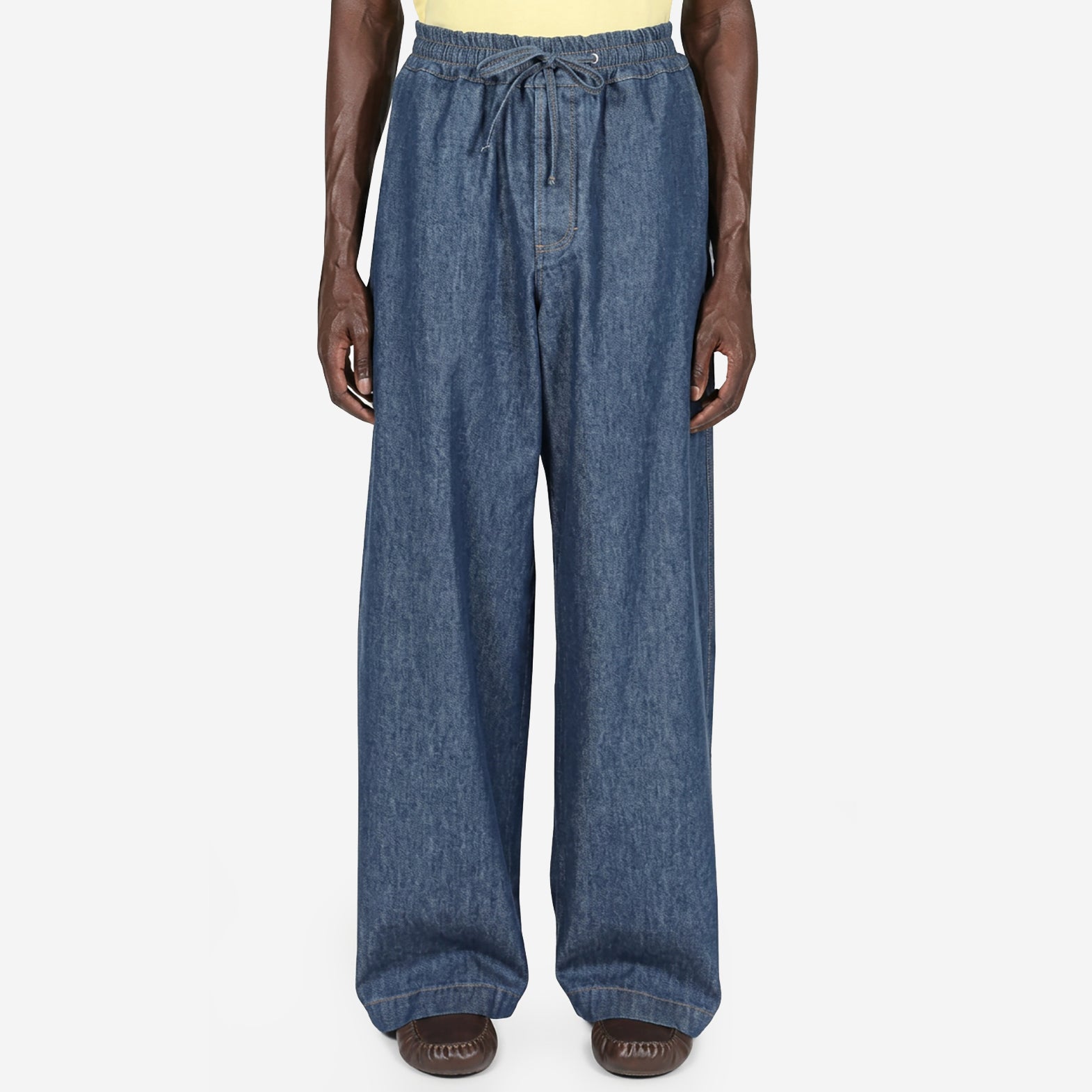 Loewe Drawstring Denim Trousers