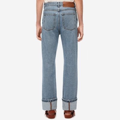 Loewe Fisherman Turn Up Jeans