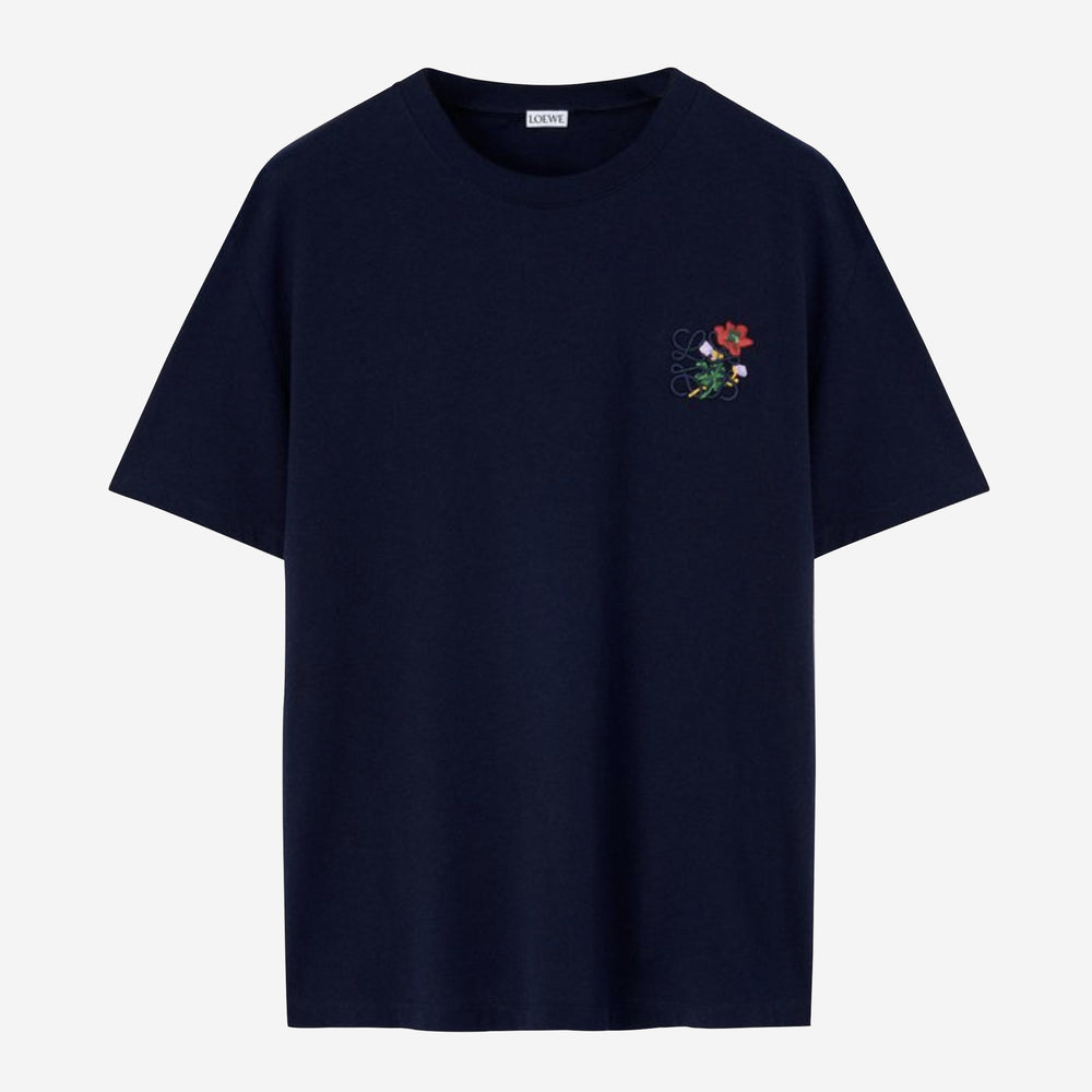 Loewe Floral Anagram T-Shirt – ZAP