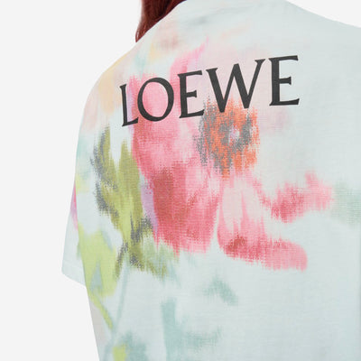Loewe Loose Fit Floral Digital Print T-Shirt