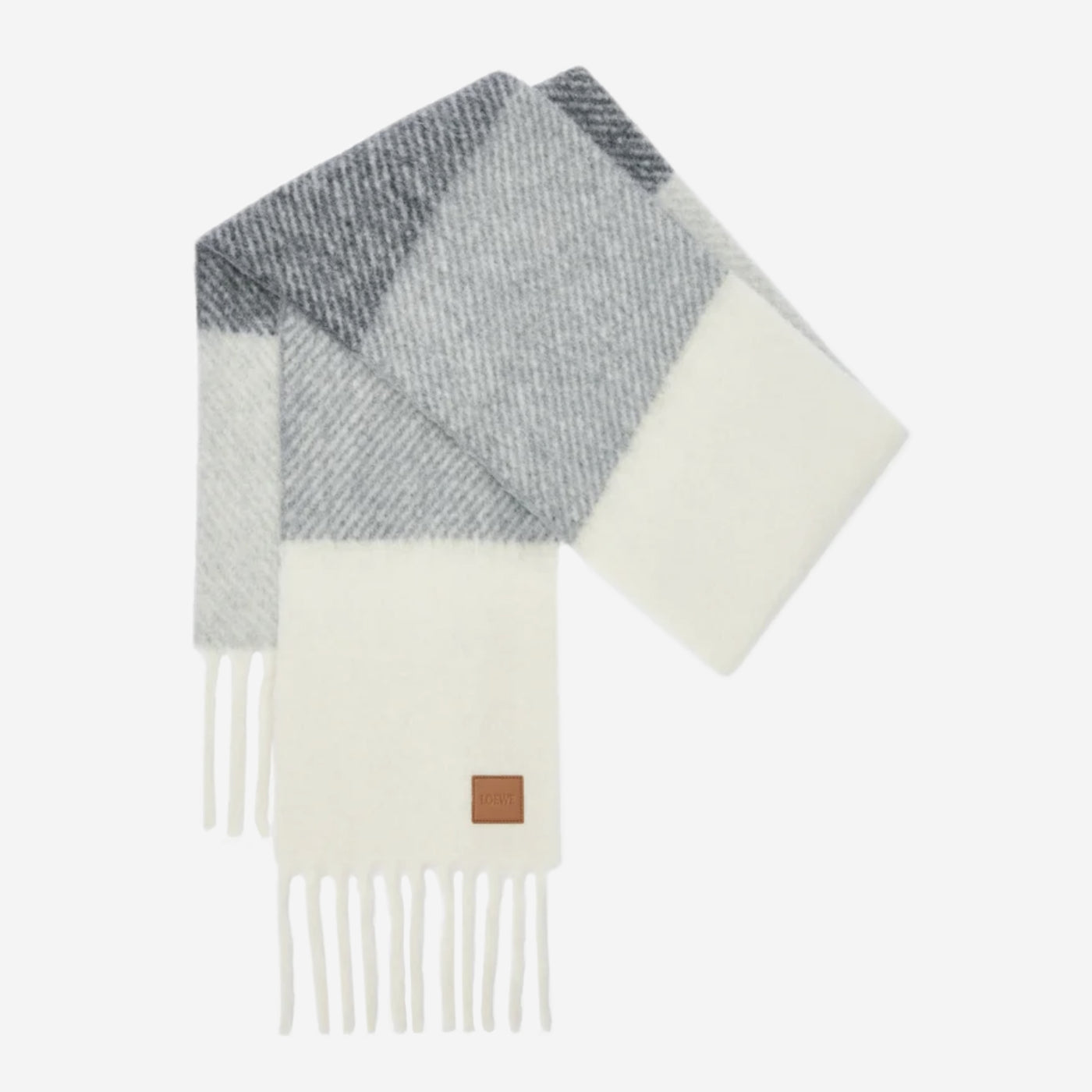 Loewe Alpaca And Wool Blend Scarf