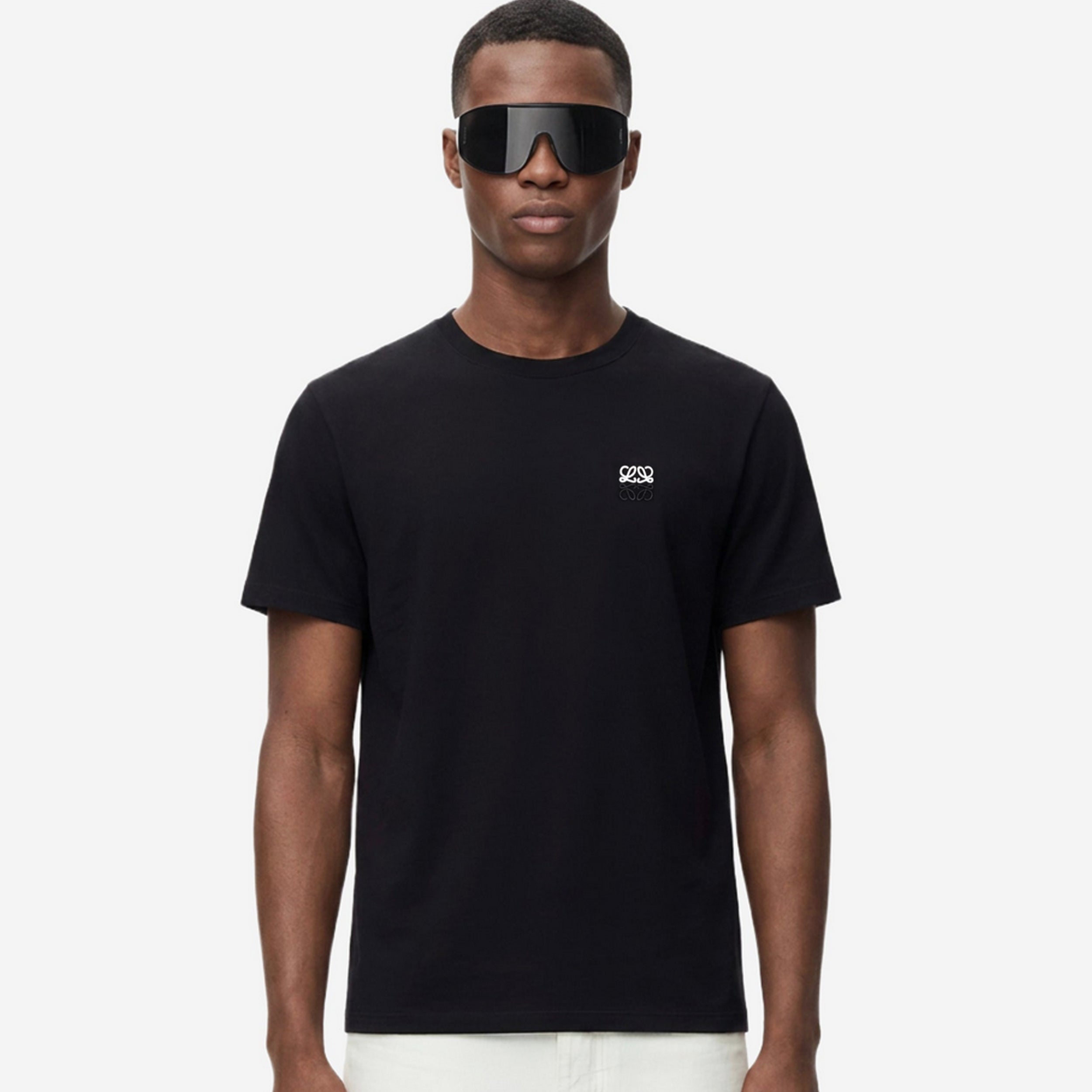 Loewe Anagram Embroidery Regular Fit T-Shirt
