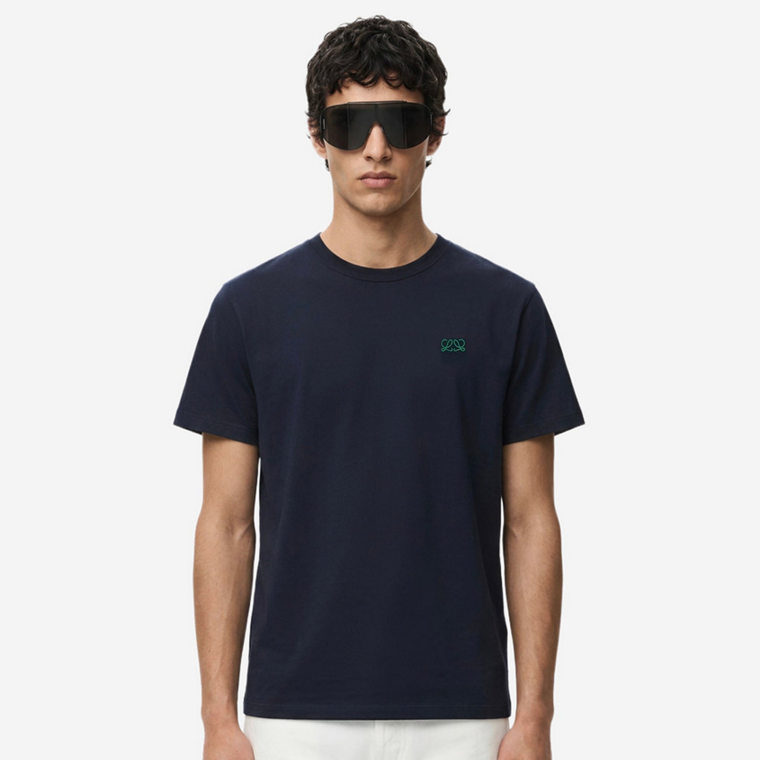 Loewe Anagram Embroidery Regular Fit T-Shirt