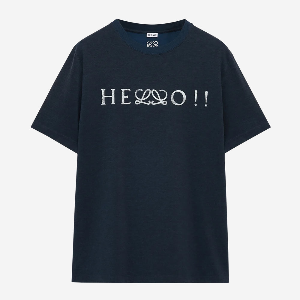 Loewe Hello Anagram Print T-Shirt – ZAP