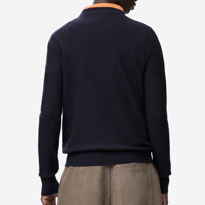 Loewe Cat And Anagram Embroidery Knitwear