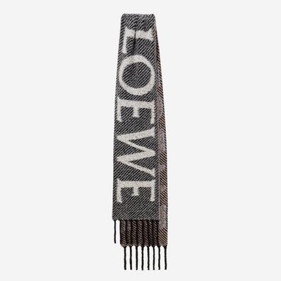 Loewe Alpaca And Wool Blend Scarf