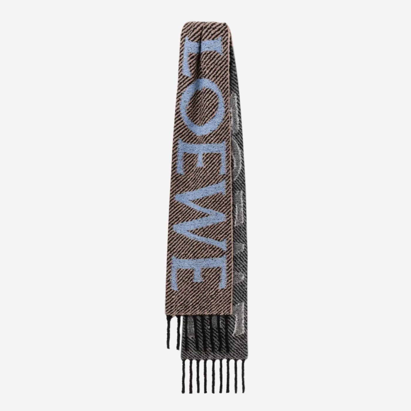 Loewe Alpaca And Wool Blend Scarf