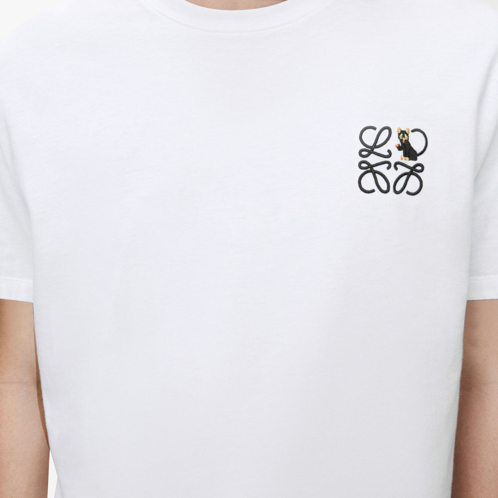 Loewe Anagram Cat And Anagram Embroidery T-Shirt – ZAP
