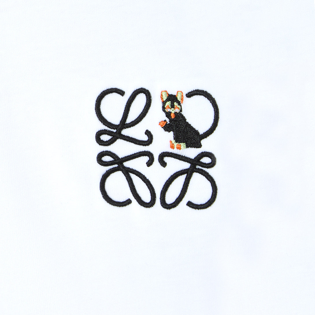 Loewe Anagram Embroiderd Logo Louis Wain T-Shirt